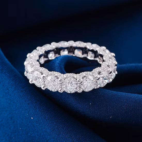 Cor branca 1 quilate corte diamante sintético moissanite gashion jóias feminino anéis diamante solto moissanite